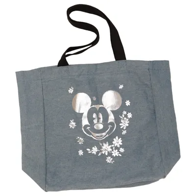 Stoffbeutel (Blau, Silber) von Disney Baumwolle