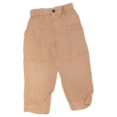 Cargobukser (Beige) fra Zara Linned
