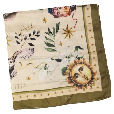 Shawl (Green, Multicolored) from Rituals Polyester