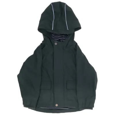 Regnjakke (Grøn) fra Topomini Bomuld, Polyester, Polyurethan