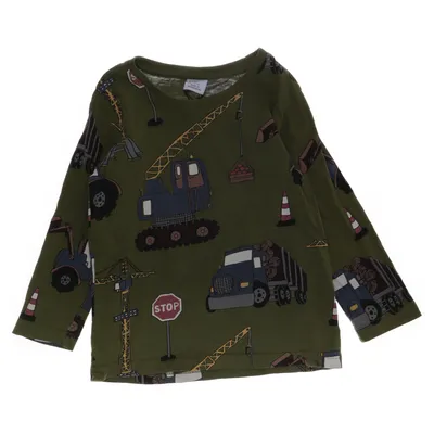 Long sleeve T-shirt (Green, Multicolored) from Lindex Kids Cotton