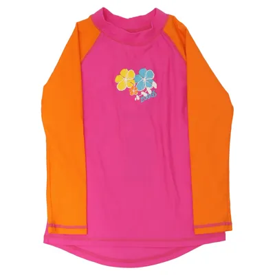 Swim shirt (Pink, Orange, Multicolored) from Zoggs Elastane, Polyamide