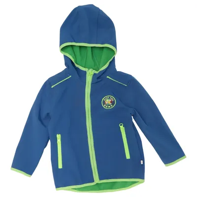 Softshell jacket (Blue, Green) from Liegelind Elastane, Polyester