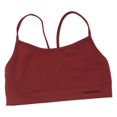 Sport-bh (Rood) van Organic Basics Elastaan, Nylon