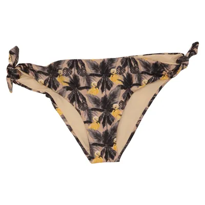 Bikini broekje (Beige, Zwart, Geel) van Masquenada Elastaan, Polyamide, Polyester
