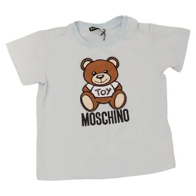 T-shirt (Mum02x Lba10) från Moschino Baby Bomull, Elastan, Polyester