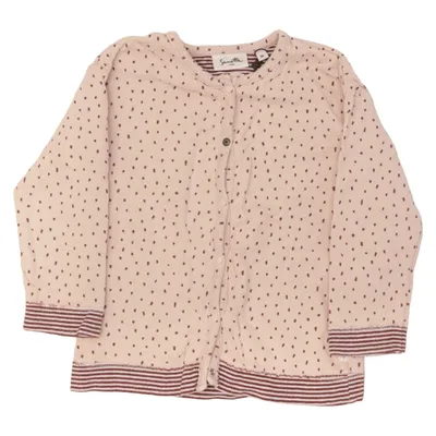 Cardigan (Beige, Brown) from Sanetta Organic cotton