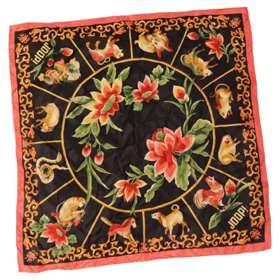 Zakdoek (Zwart, Rood, Meerkleurig) van JOOP! Zijde