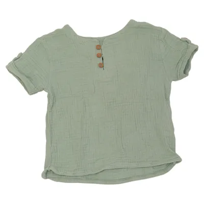 T-shirt manches longues (Vert) de Alana Coton biologique