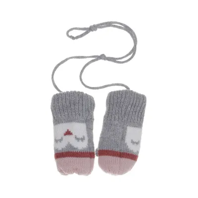 Wanten (Grijs, Meerkleurig) van C&A Acryl, Polyester