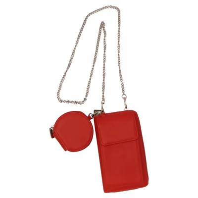 Mobile bag (Red) from Style Breaker Polyester, Polyurethane