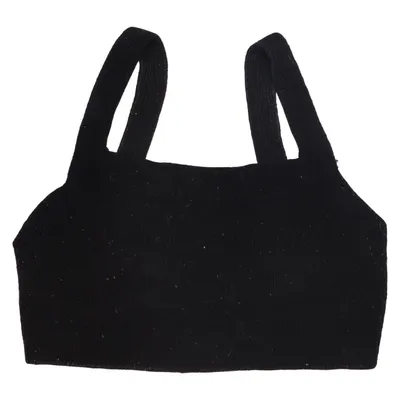 Crop top (Black) from Wilfred Elastane, Nylon, Viscose