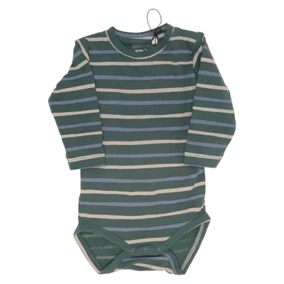 Body (Grøn, Blå, Beige) fra Name It Elastan, Økologisk bomuld