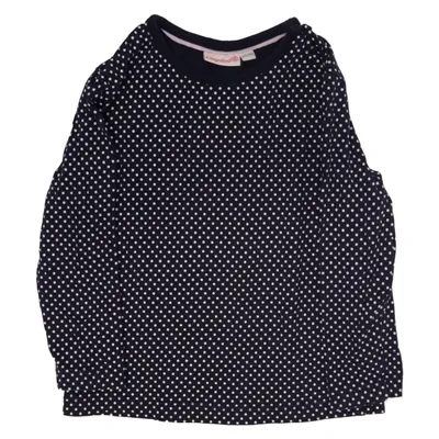 Lange mouwen shirt (Blauw, Wit) van Liegelind Katoen, Elastaan