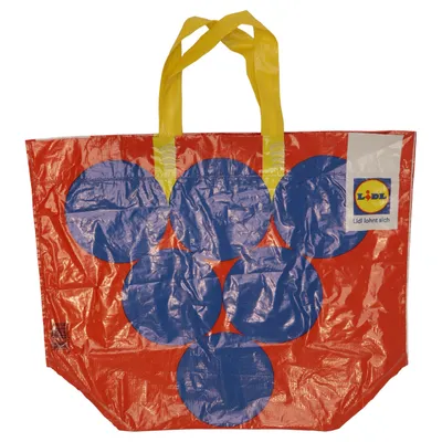 Sac en toile (Rouge, Bleu, Jaune) de Lidl
