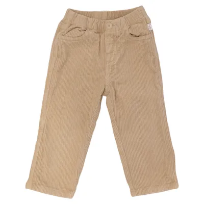 Fløjlsbukser (Beige) fra Il Gufo Bomuld, Elastan