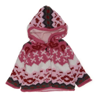 Cardigan (Roze, Wit, Meerkleurig) van Baby Club by C&A Acryl, Polyester