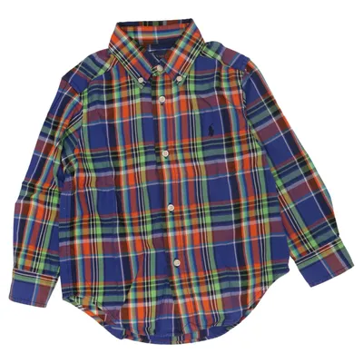 Overhemd (Blauw, Meerkleurig) van Ralph Lauren Katoen