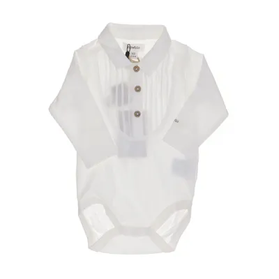 Body (White) from Newbie by KappAhl Cotton, Elastane