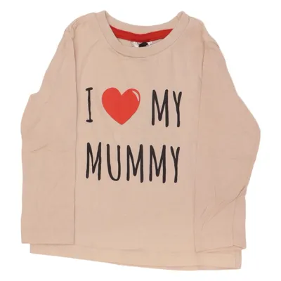 Long sleeve T-shirt (Beige, Red, Black) from So Cute