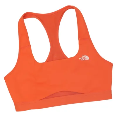 Sports bra (Orange) from The North Face Elastane, Polyamide, Polyester