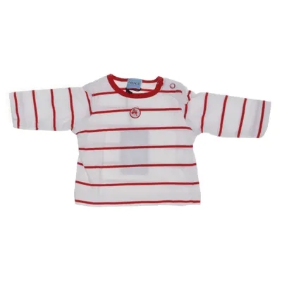 Sjömansskjorta (Vit, Röd) från Frendz Bomull