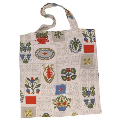 Canvas bag (White, Multicolored) from Svenskt Tenn
