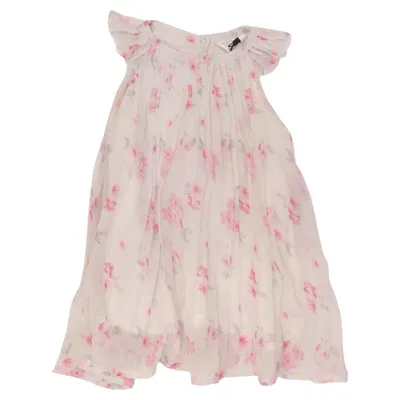 Klänning (Vit, Rosa, Flerfärgad) från Express Bomull, Polyester