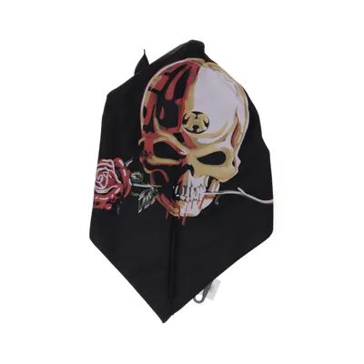 Bandana (Noir, Multicolore) de Mt Coton, Polyester