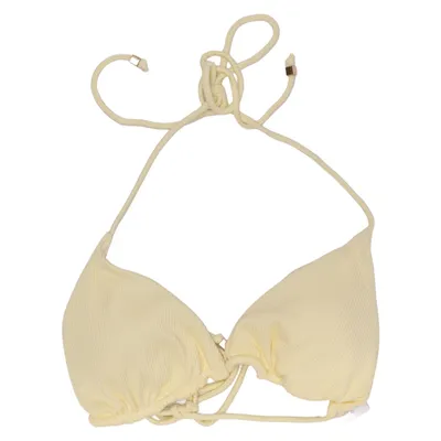 Bikini top (Gul) fra Princess Polly Elastan, Genanvendt polyester