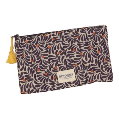 Necessär (Blå, Vit, Orange) från Linvosges Bomull, Polyester