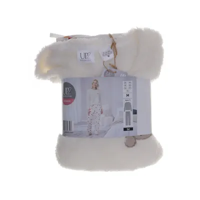 Pyjamasz (Hvid) fra Up2Fashion Bomuld, Polyester
