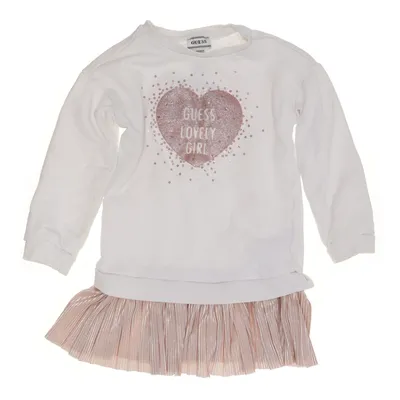 Kjole (Hvid, Pink) fra Guess Bomuld