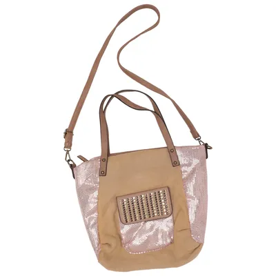 Axelremsväska (Beige, Rosa) från Mandoline