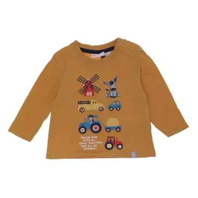 Långärmad t-shirt (Gul, Blå, Röd) från Liegelind Bomull, Elastan