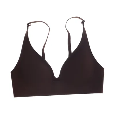 Bra (Brown) from Creamy Fabrics Elastane, Polyamide