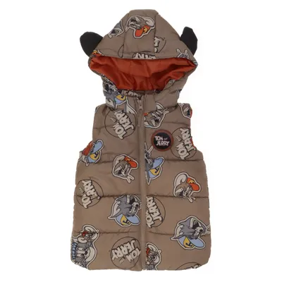 Gilet d'extérieur (Marron, Multicolore) de Tom & Jerry Polyester