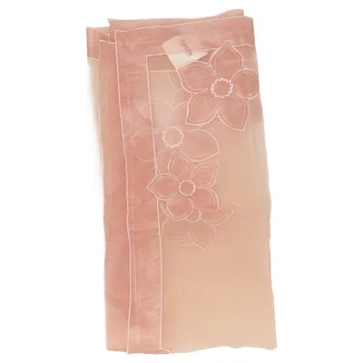 Tablecloth (White, Pink) from Sander Polyester