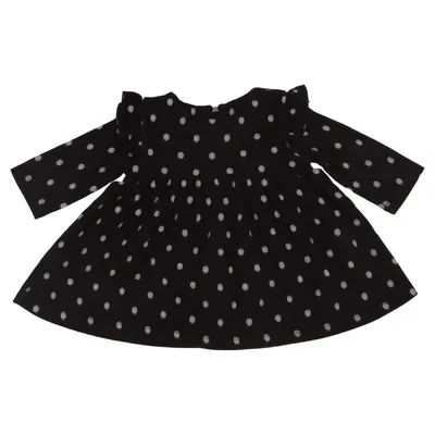 Klänning (Svart, Vit) från Charanga Bomull, Polyester, Viskos