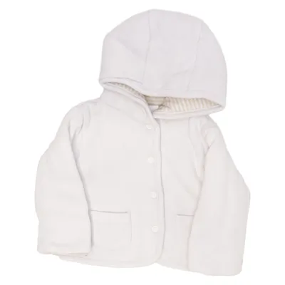 Jacka (Vit) från Baby Club Bomull