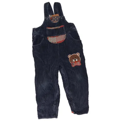 Hängselbyxor (Blå, Flerfärgad) från Kids Fashion Bomull