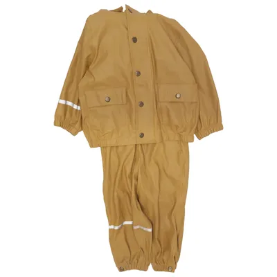 Rainwear (Beige) from Mikk-line Polyurethane, Recycled polyester