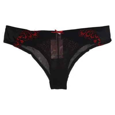 Panties (Black, Red) from Hunkemöller Elastane, Polyamide, Polyester