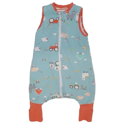 Babyslaapzak (Blauw, Meerkleurig) van Slumbersac Organisch katoen, Polyester