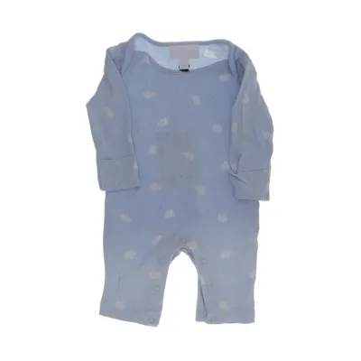 Sparkedragt (Blå, Hvid) fra The Little White Company Økologisk bomuld