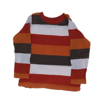 Långärmad t-shirt (Röd, Vit, Brun, Orange) från Mothercare Bomull, Elastan