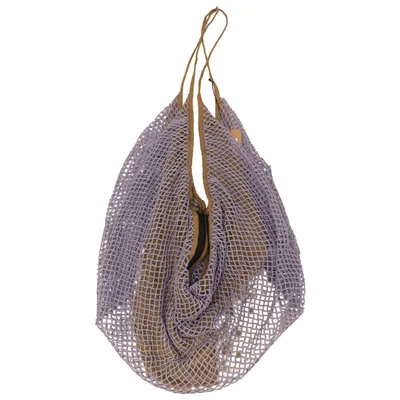 Strandtasche (Lila, Braun) von Unmade Copenhagen Baumwolle