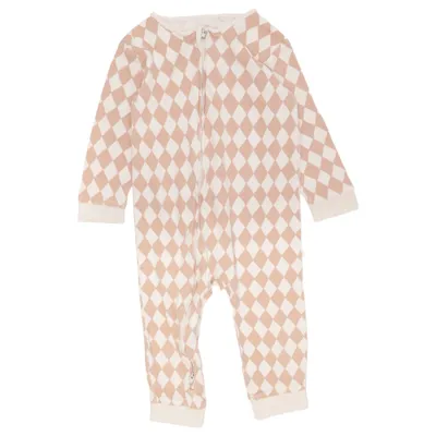 Sparkdräkt (Beige, Vit) från Next Baby Bomull