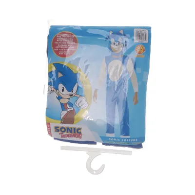 Maskeradkläder (Blå, Vit) från sonic the hedgehog