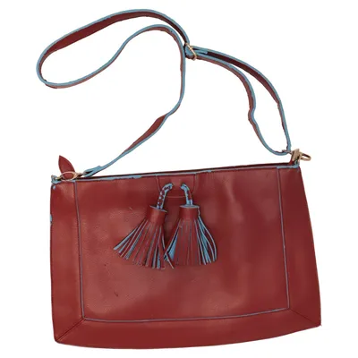 Shoulder-bag (Red, Blue) from Brigitte von Boch